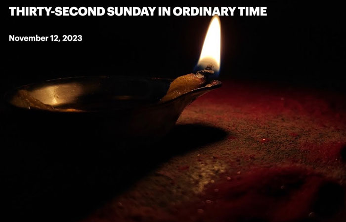 Thirty-Second Sunday in Ordinary Time