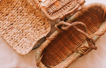 basket 3 empty baskets